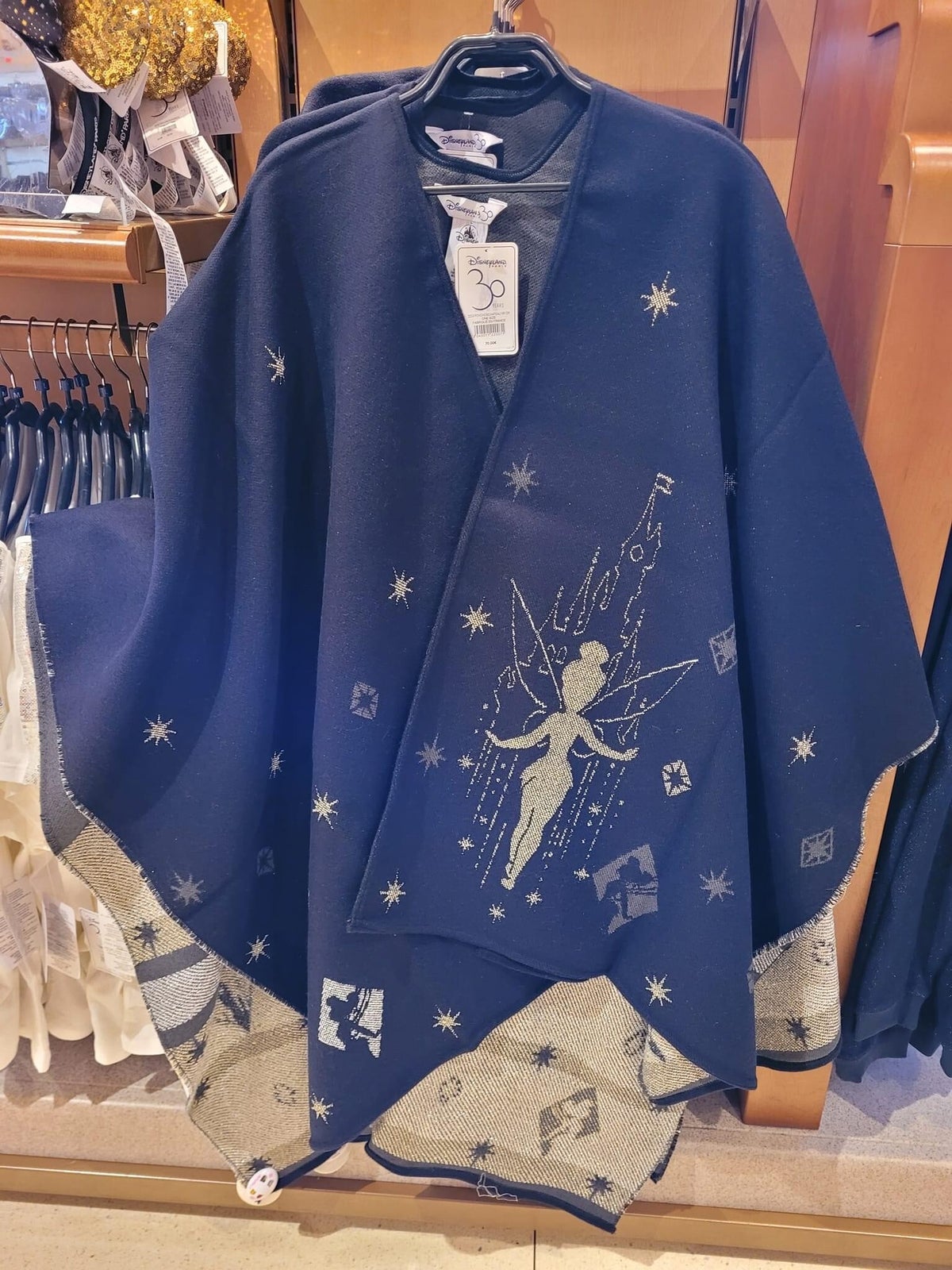 Tinkerbell collection poncho disneyland paris 30th Magical Castle Store