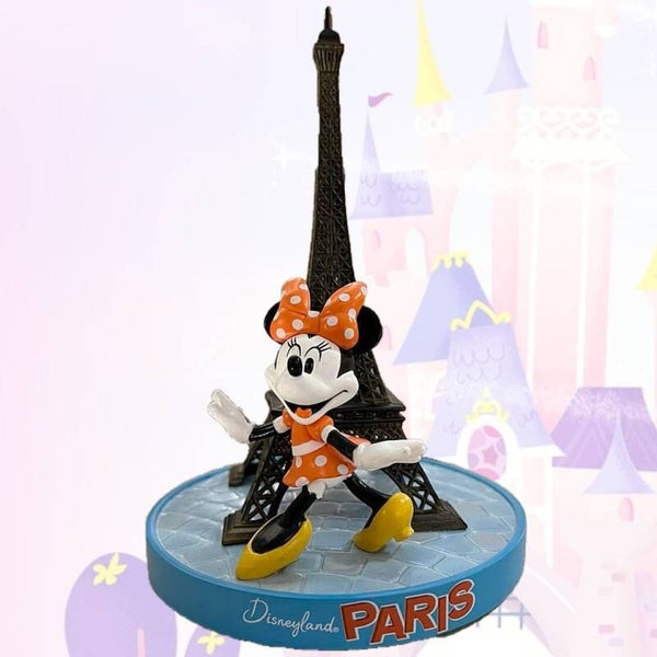 Small Minnie Mouse figurine eiffel tower - Disneyland Paris - 20cm +-