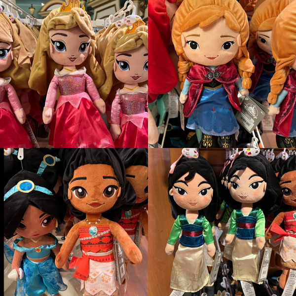 Prinses plush - disneyland paris