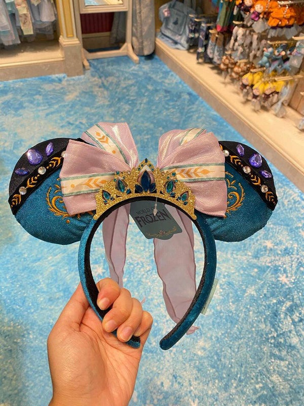 World of frozen Anna ears - Hong Kong Disneyland