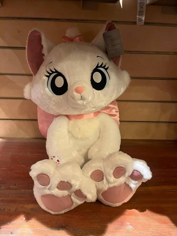 Marie XXL bigfeet plush - Disneyland Paris