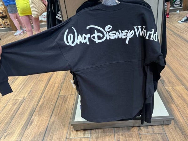 Walt disney world spirit jersey - black / white