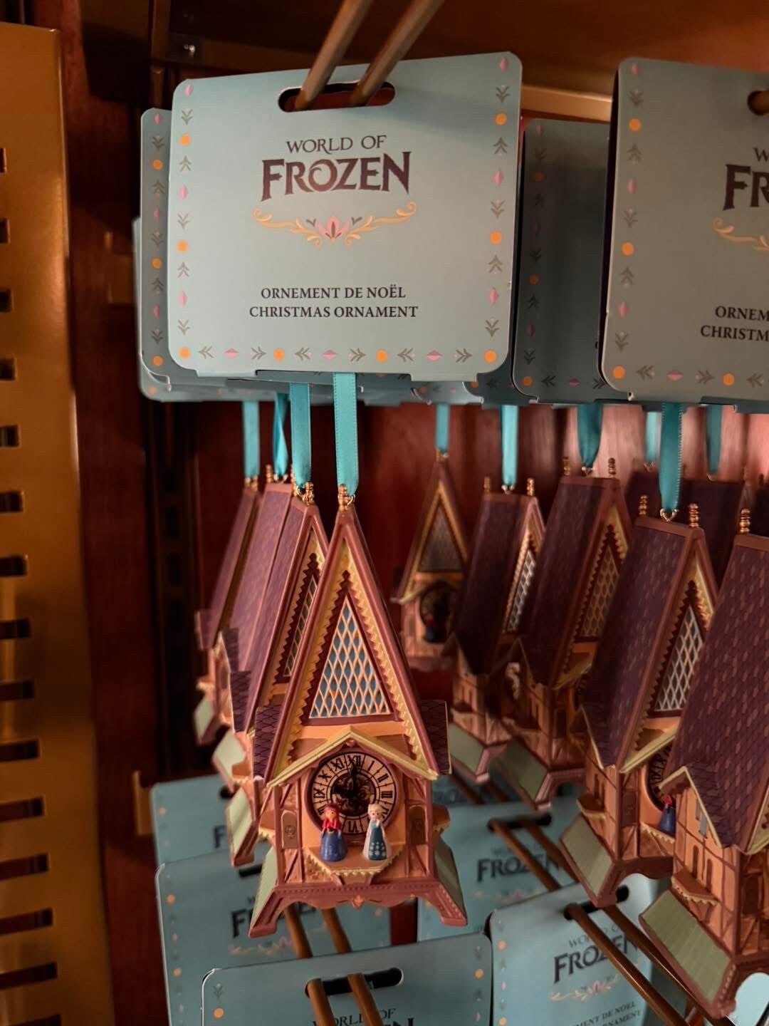 Clock Anna & Elsa ornament - World of frozen - DLP