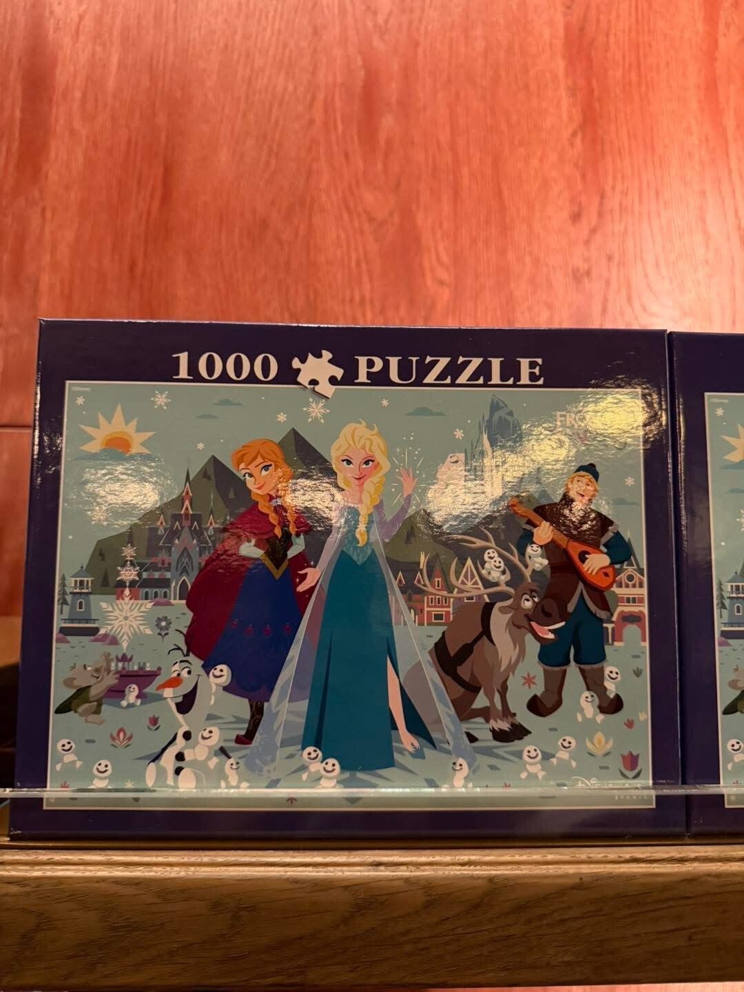 World of frozen puzzle 1000 pieces - DLP