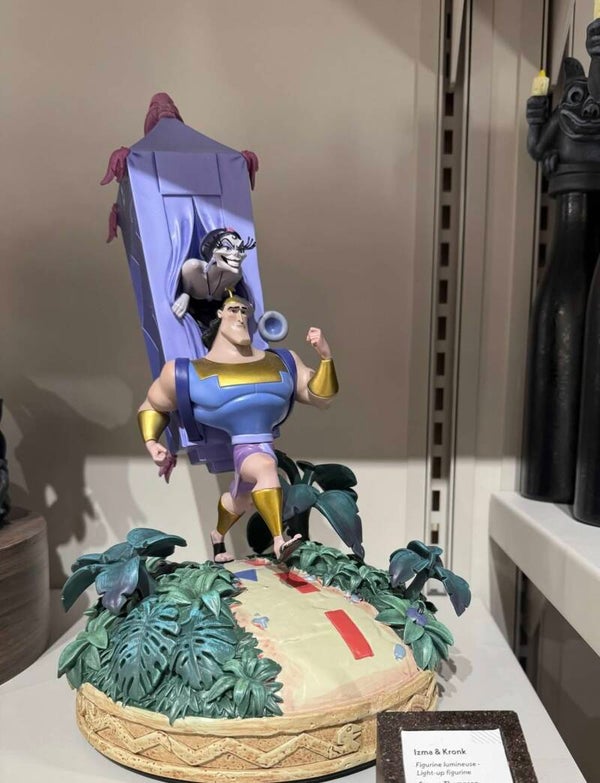 Yzma and Kronk Light-Up Figure  – 25th Anniversary - Disneyland Paris
