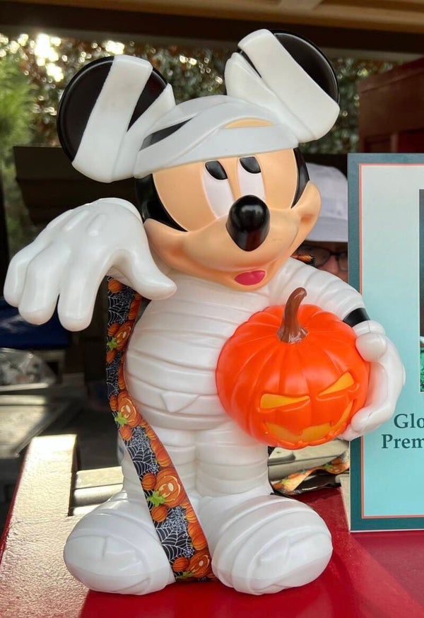 Mickey Mummy halloween popcorn bucket - Disneyland Paris