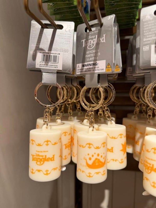 Light up lantern keychain - Tangled spin  - DLP