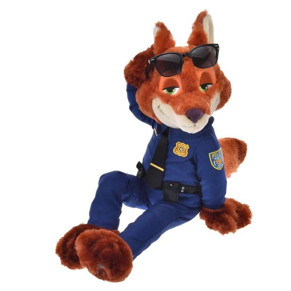 Nick Wilde plush 40cm police - My favorite disney foxes - Disney Japan