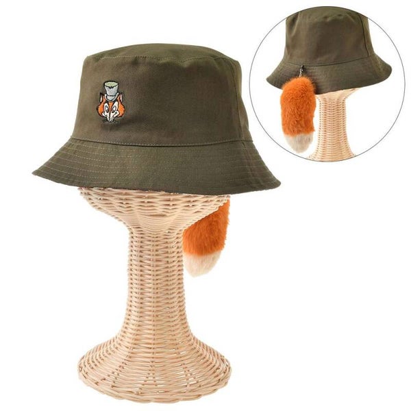 Bucket hat Honest John tail - 58cm - My favorite disney foxes - Disney Japan