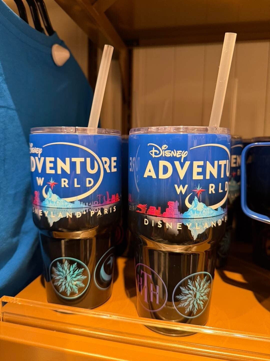 Metal XL cup with straw - Adventure World - DLP