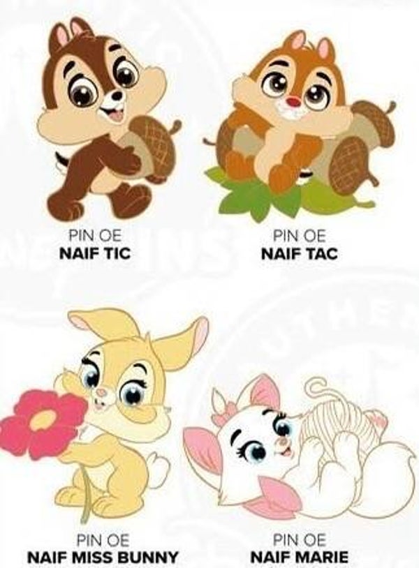 Naif pin - may - Disneyland Paris