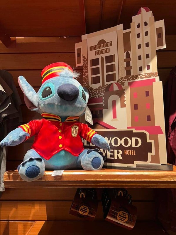 Tower of terror stitch plush - Disneyland paris