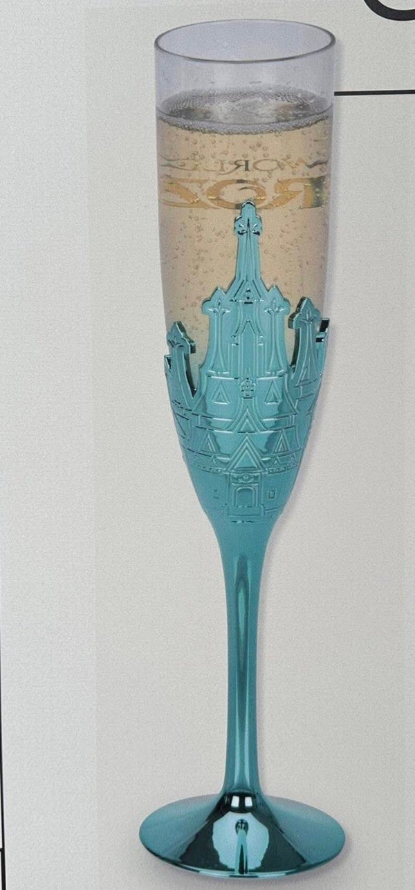 World Of Frozen - Champagne glass blue - DLP