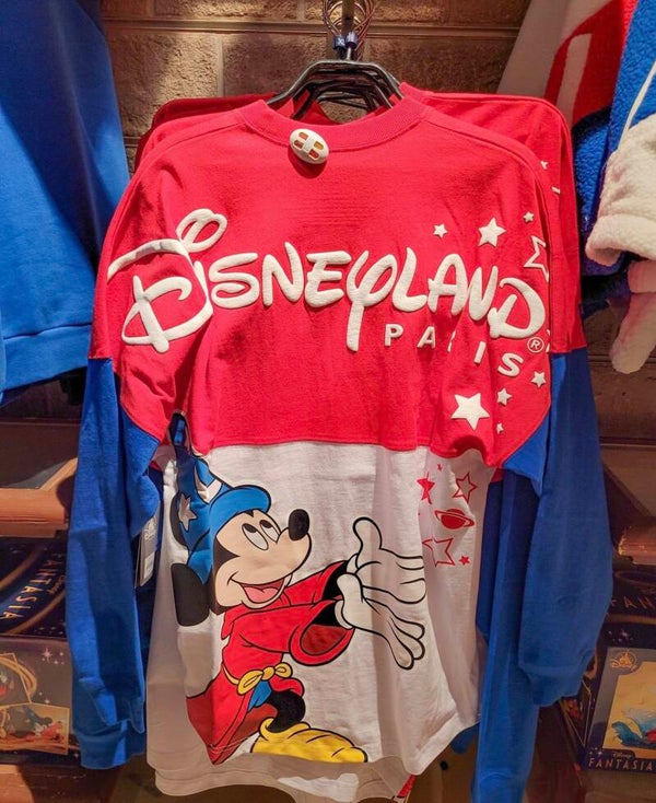 Mickey fantasia spirit jersey red / white - Disneyland Paris