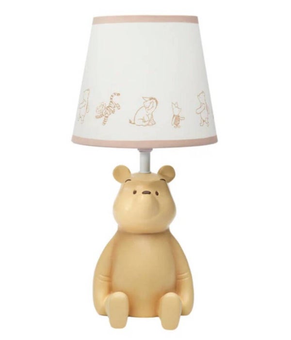 Lambs & Ivy - Pooh lamp with shade bulb - USA IMPORT