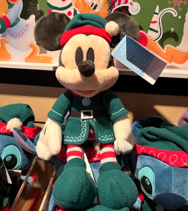 Mickey christmas plush elf - Disneyland Paris