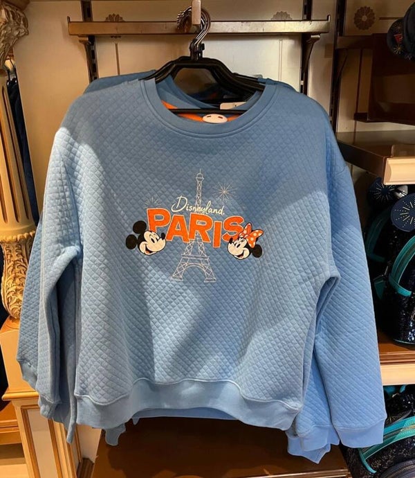 Blue sweater PARIS Mickey & Minnie - Disneyland paris