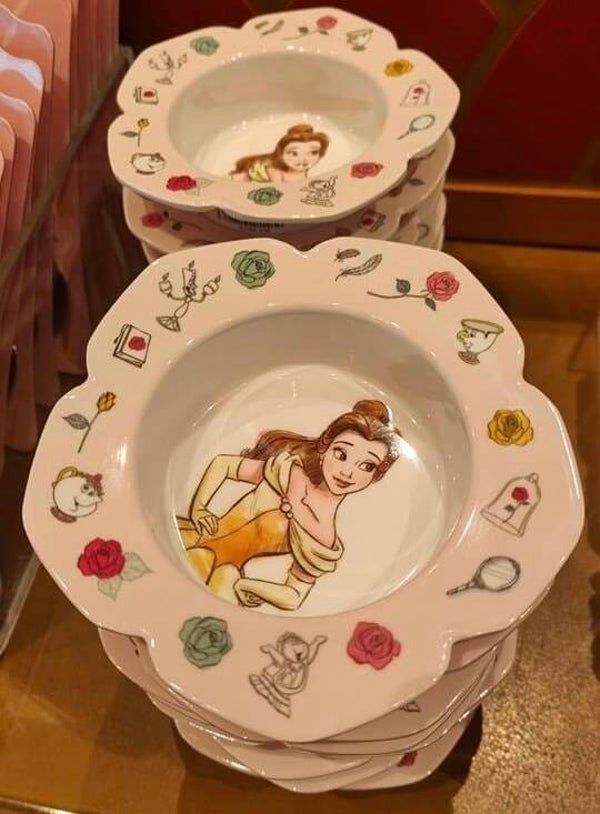 Belle & friends kids bowl - disneyland paris