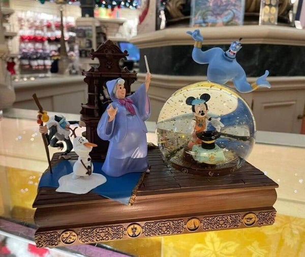 mickey and the magician Snowglobe - Disneyland Paris