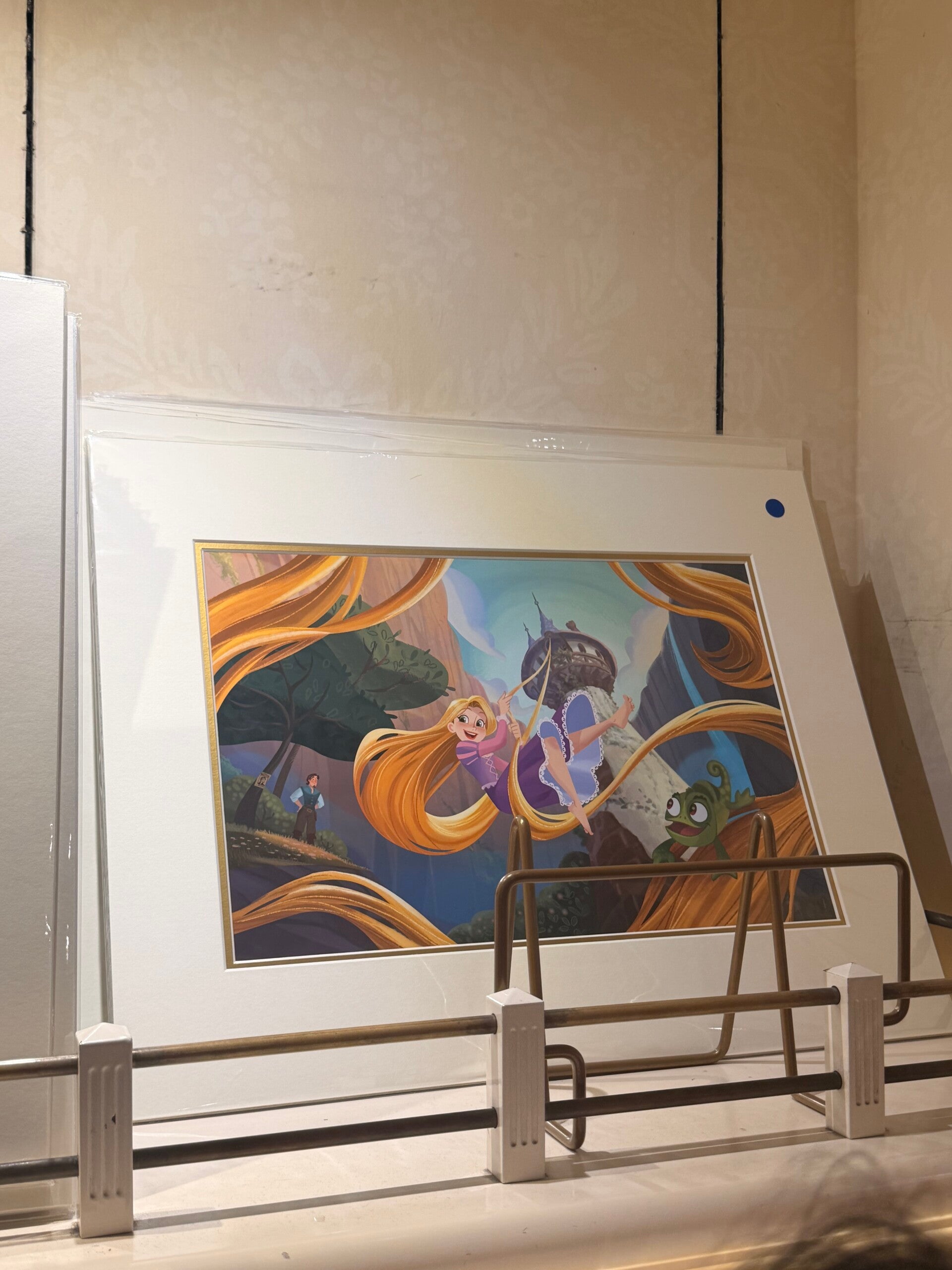 Tangled litho Disneyland Hotel - DLP
