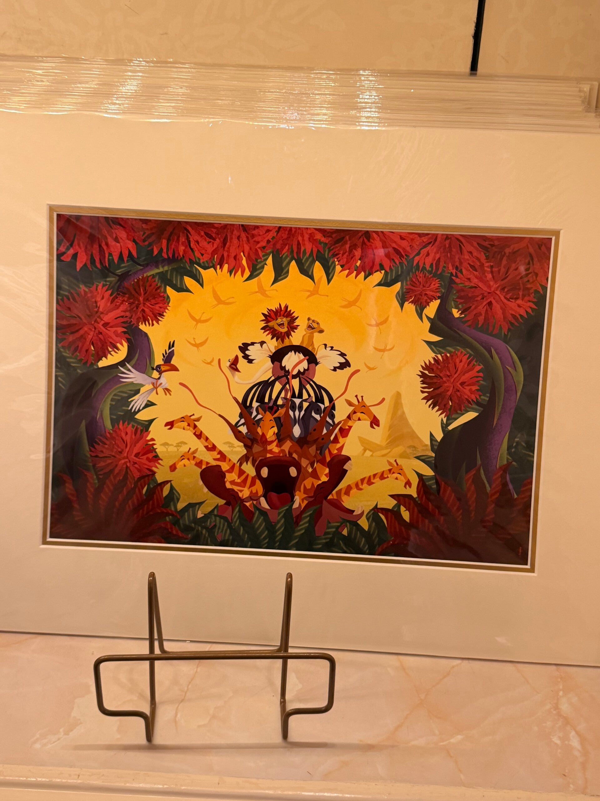 Lion king litho Disneyland Hotel - DLP
