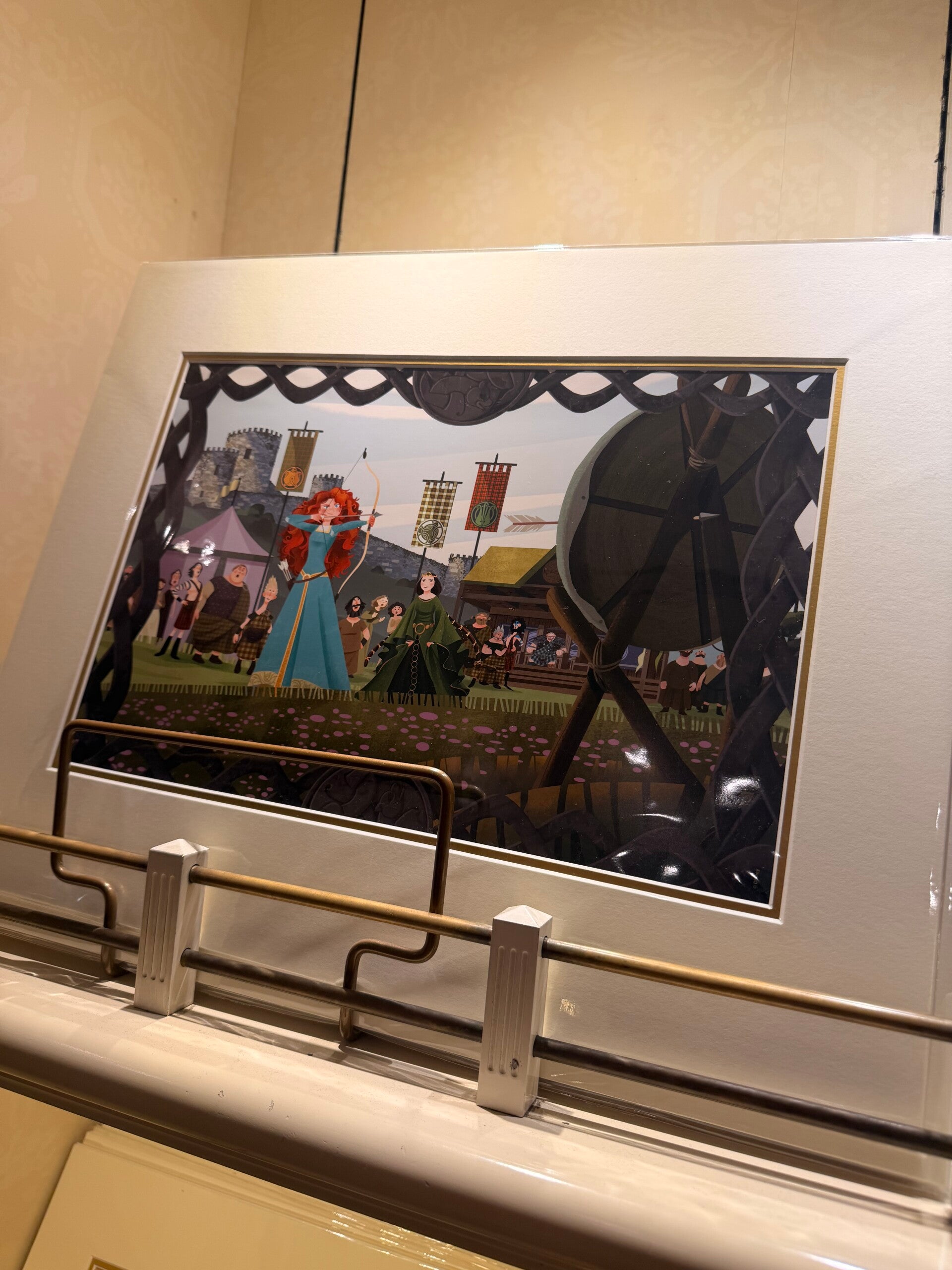 Merida litho Disneyland Hotel - DLP