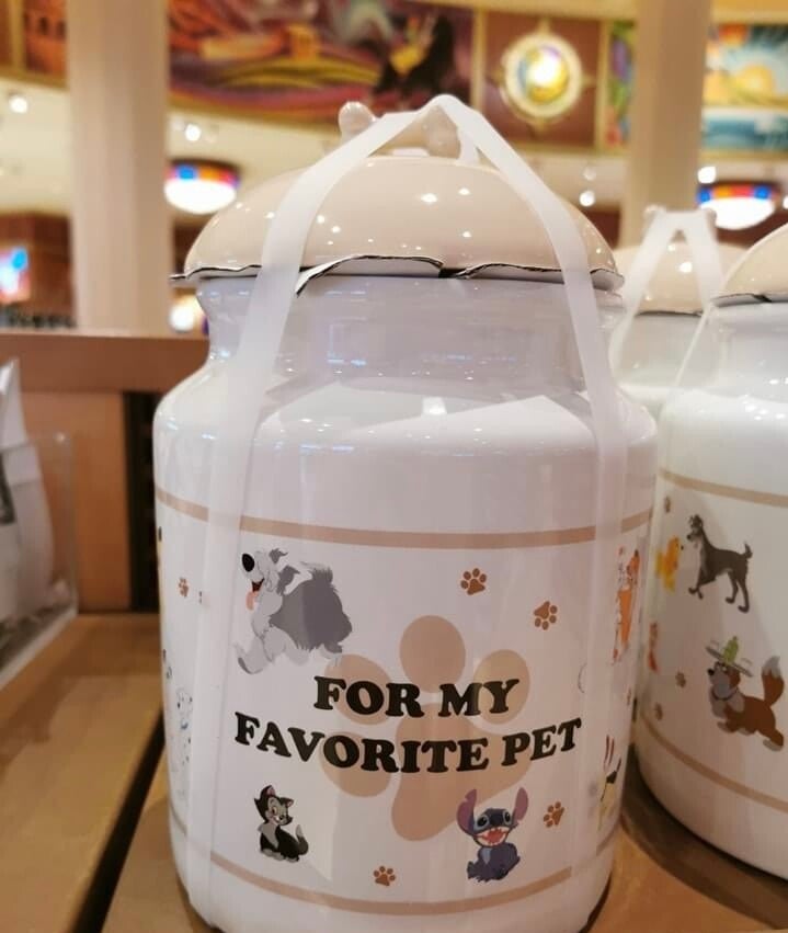 Disney cats / dogs cookie jar - Disneyland Paris
