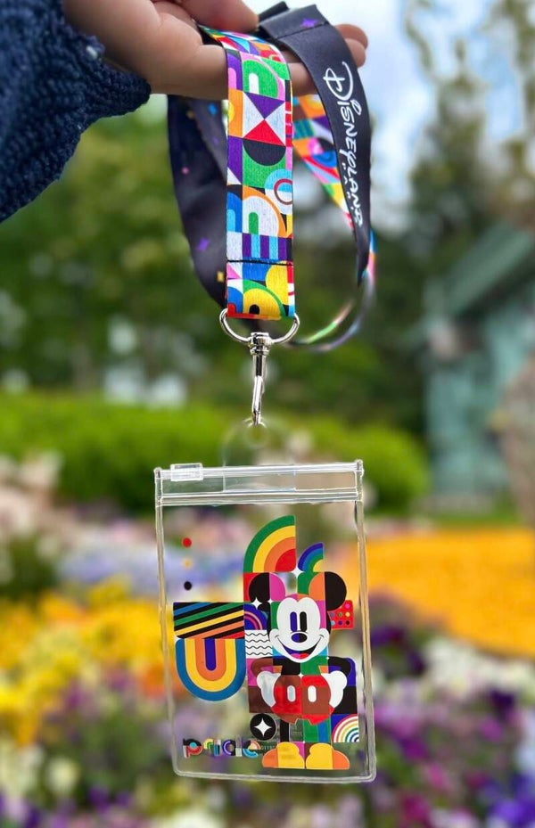 Pride lanyard 2025 - Disneyland Paris