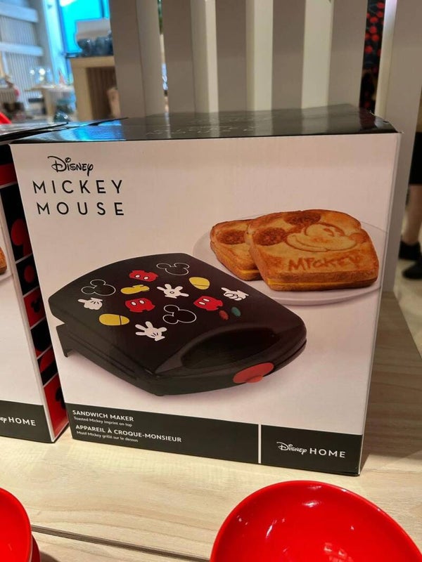 Mickey Mouse Sandwish maker - Disneyland Paris