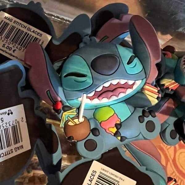 Stitch ice cream magnet - Disneyland Paris
