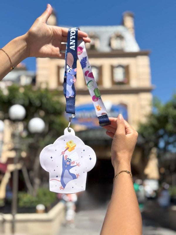 Ratatouille Remy lanyard - July - Disneyland Paris
