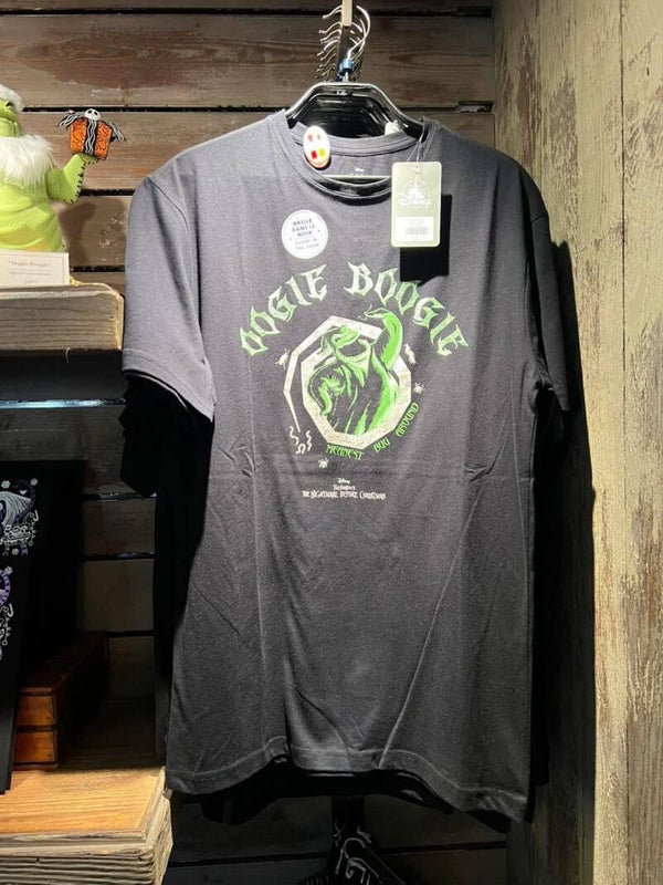 Oogie boogie shirt - black- Disneyland Paris - GLOW IN THE DARK
