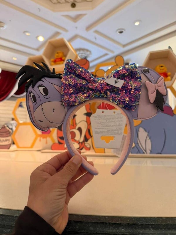 Eeyore ears - sequin - DLP