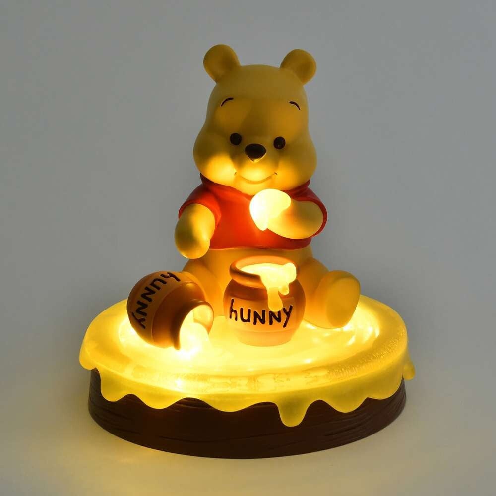 Winnie LED figure - dreaming of honey - Disney Japan