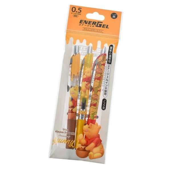 Winnie pen set - dreaming of honey - Disney Japan