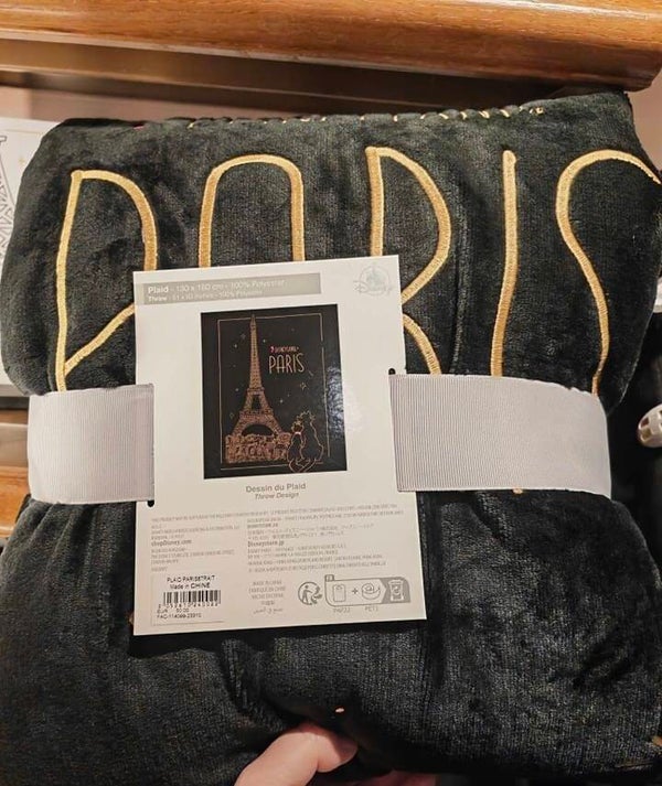 Aristocats PARIS collection - plaid  - Disneyland Paris