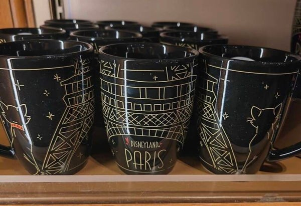 Aristocats PARIS collection - black mug  - Disneyland Paris