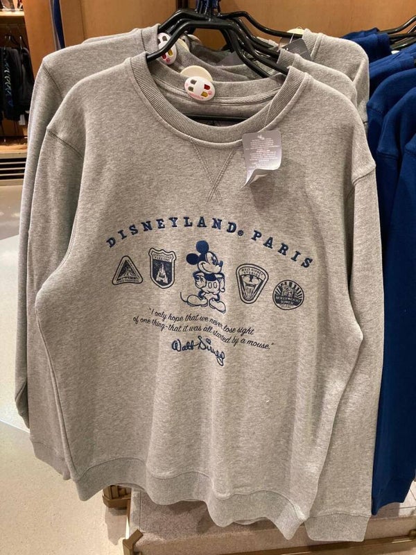 Basic sweater disneyland paris grey