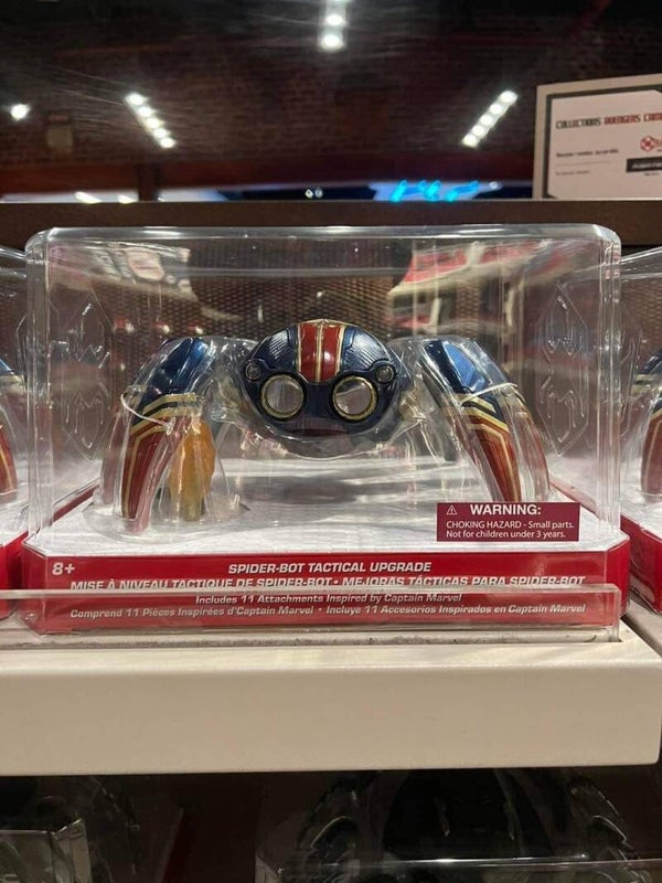 UPGRADE - Spiderbot - captain marvel