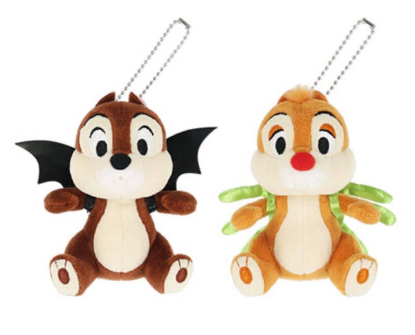 Chip & dale keychain set  - Halloween 2025 - Tokyo Disneyland