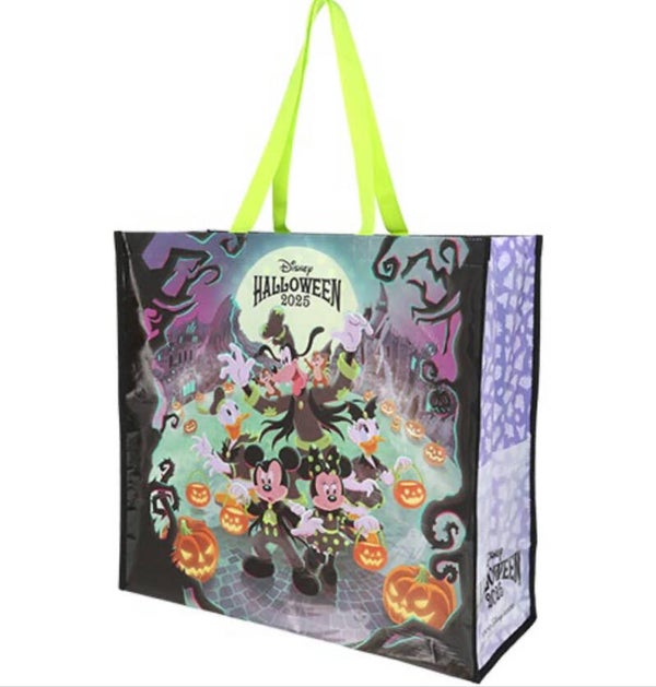 Shopping bag with zipper  - Halloween 2025 - Tokyo Disneyland