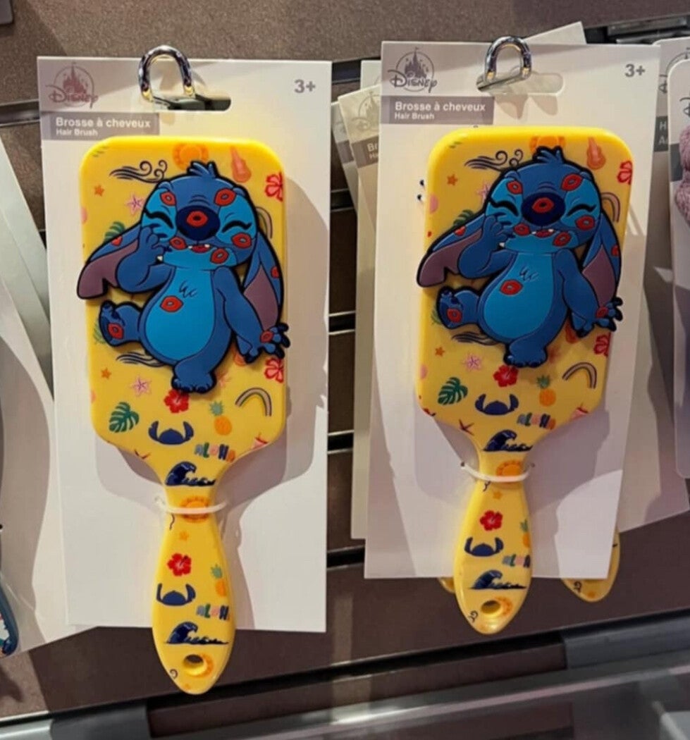 Stitch hairbrush yellow - Disneyland Paris