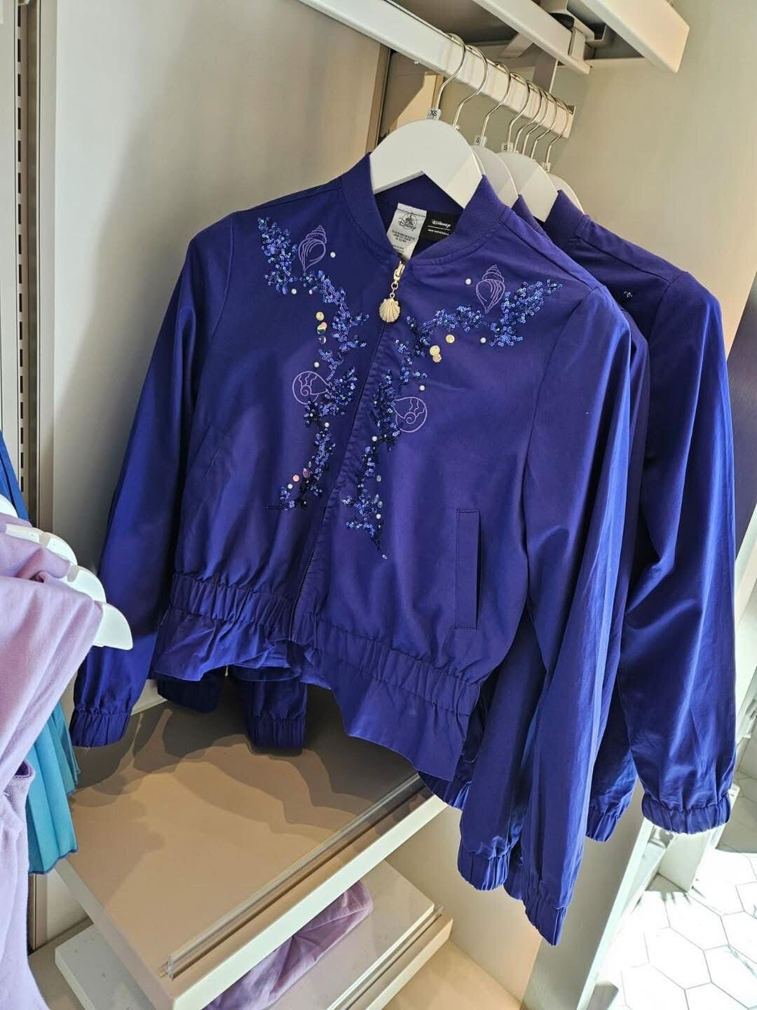 Little mermaid - her universe - sequin jacket - Disneyland Paris