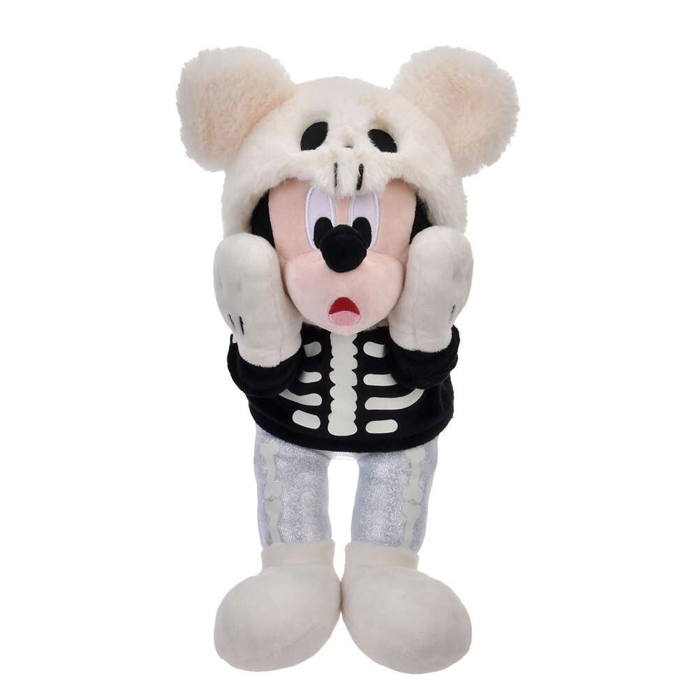 Mickey Mouse skeleton plush 30cm - halloween 2025 - Disney Japan