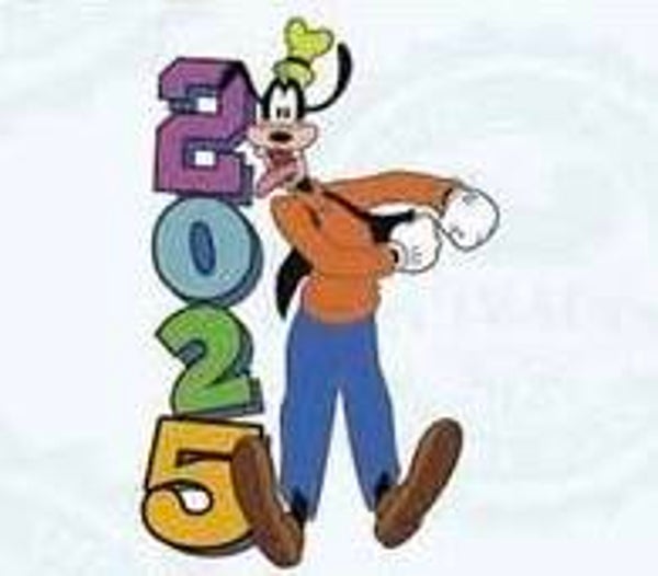 Pin goofy 2025 - January - Disneyland Paris