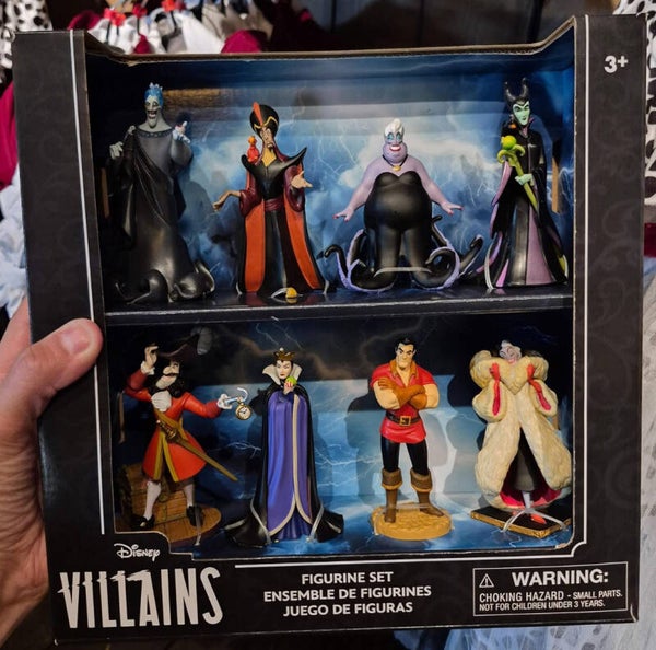 Disney Villians figurine set - halloween - Disneyland Paris
