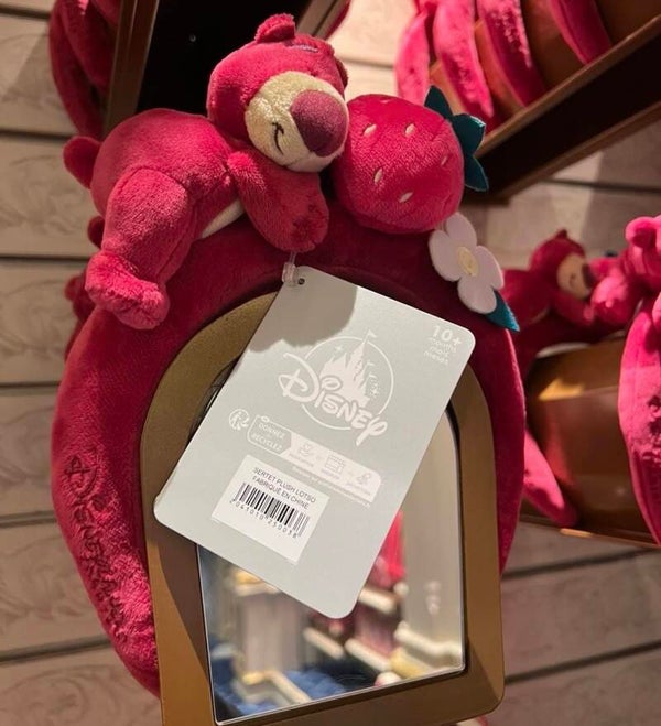 Lotso sleepy plush ears - Disneyland Paris