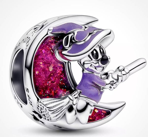 Minnie Mouse Witch Halloween Charm - Pandora - Disneyland Paris