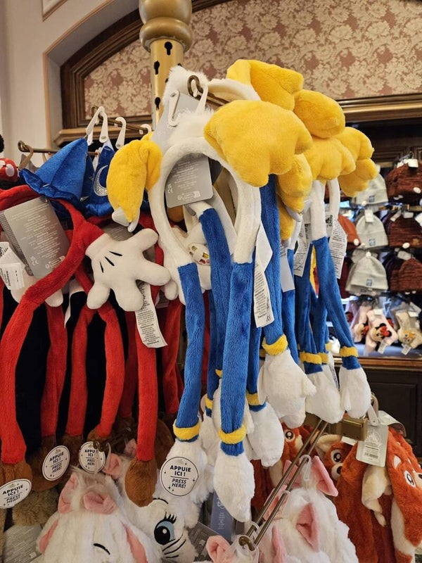 Donald Duck plush - moving ears - Disneyland Paris