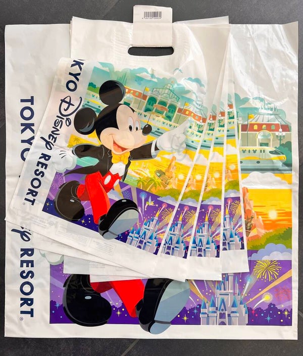 Tokyo Disneyland shopping bag set